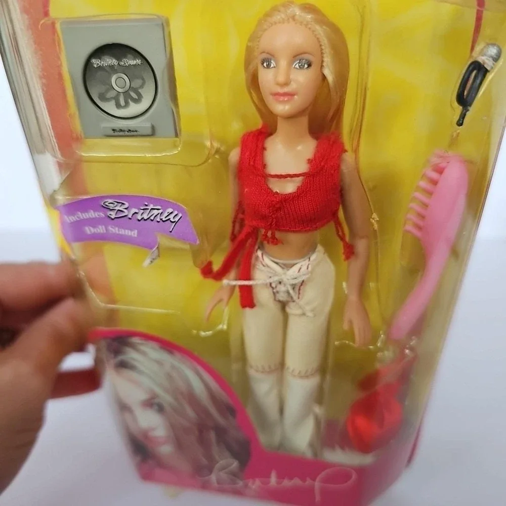 Y2K NIB Britney Spears Lucky Video Performance Collection Play Along Doll 1801